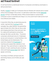 Botnet Scams