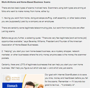 Business Scams