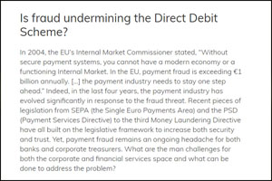 Direct Debit Scams