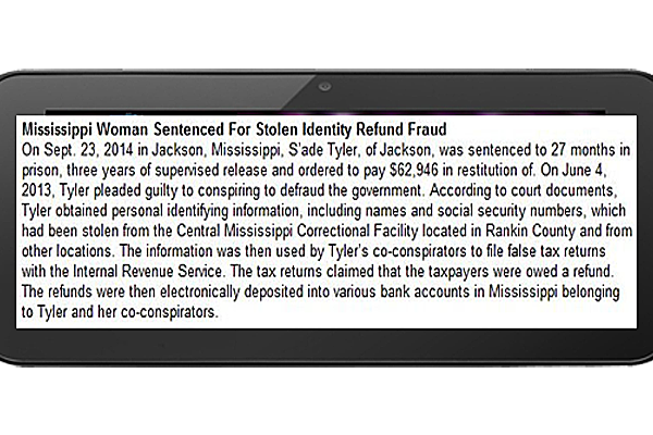 Identity Refund Fraud